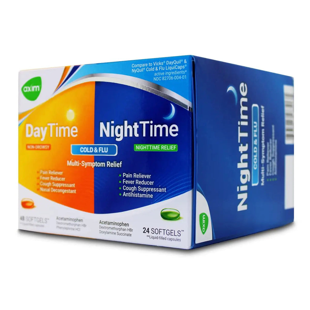 AXIM Day & Night 325-15-5-6.25 mg x 72 softgels AXIM Au supplements