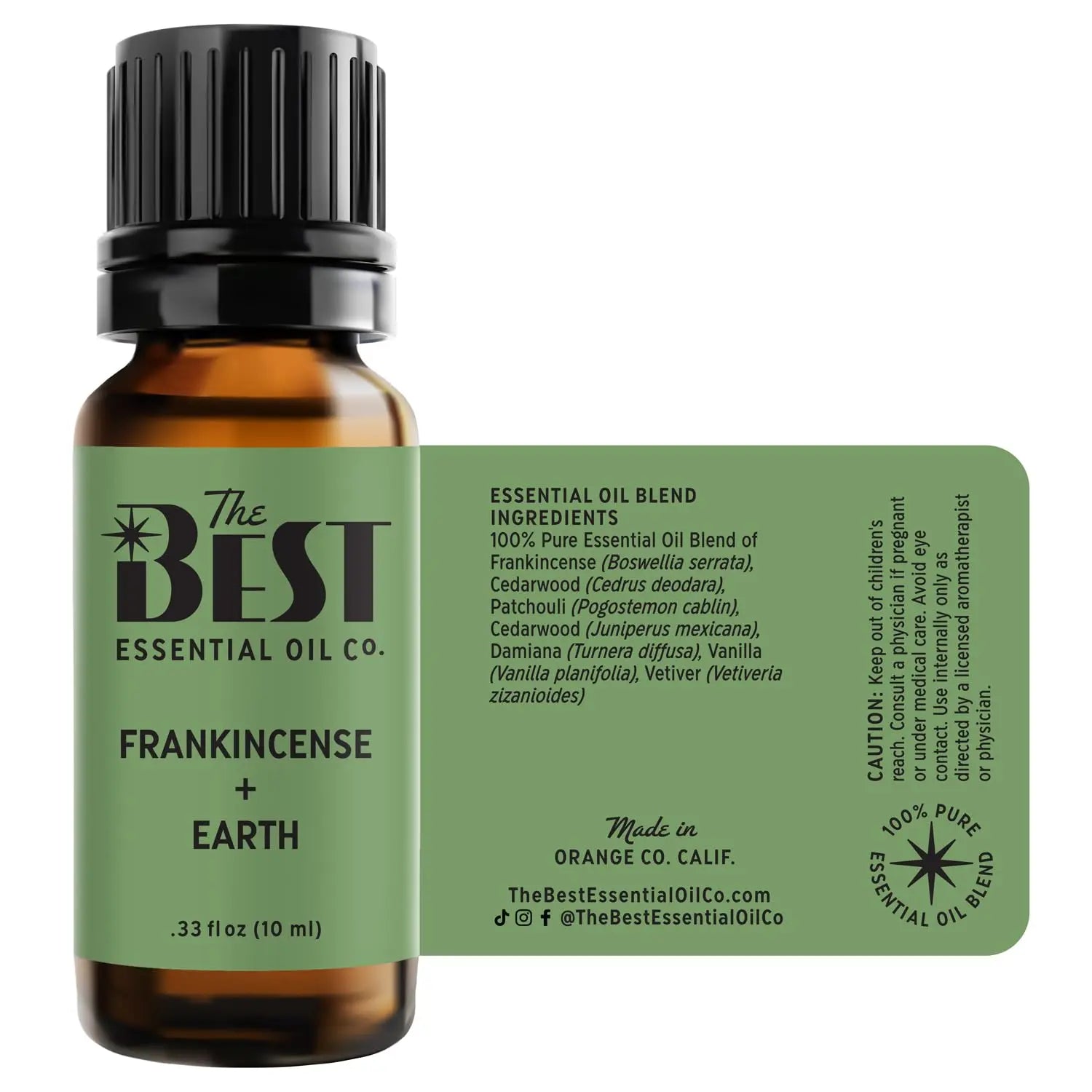The Best Frankincense + Earth Essential Oil Blend- Premium Grade- 100% Pure & Natural The Best Essential Oil Co Au supplements