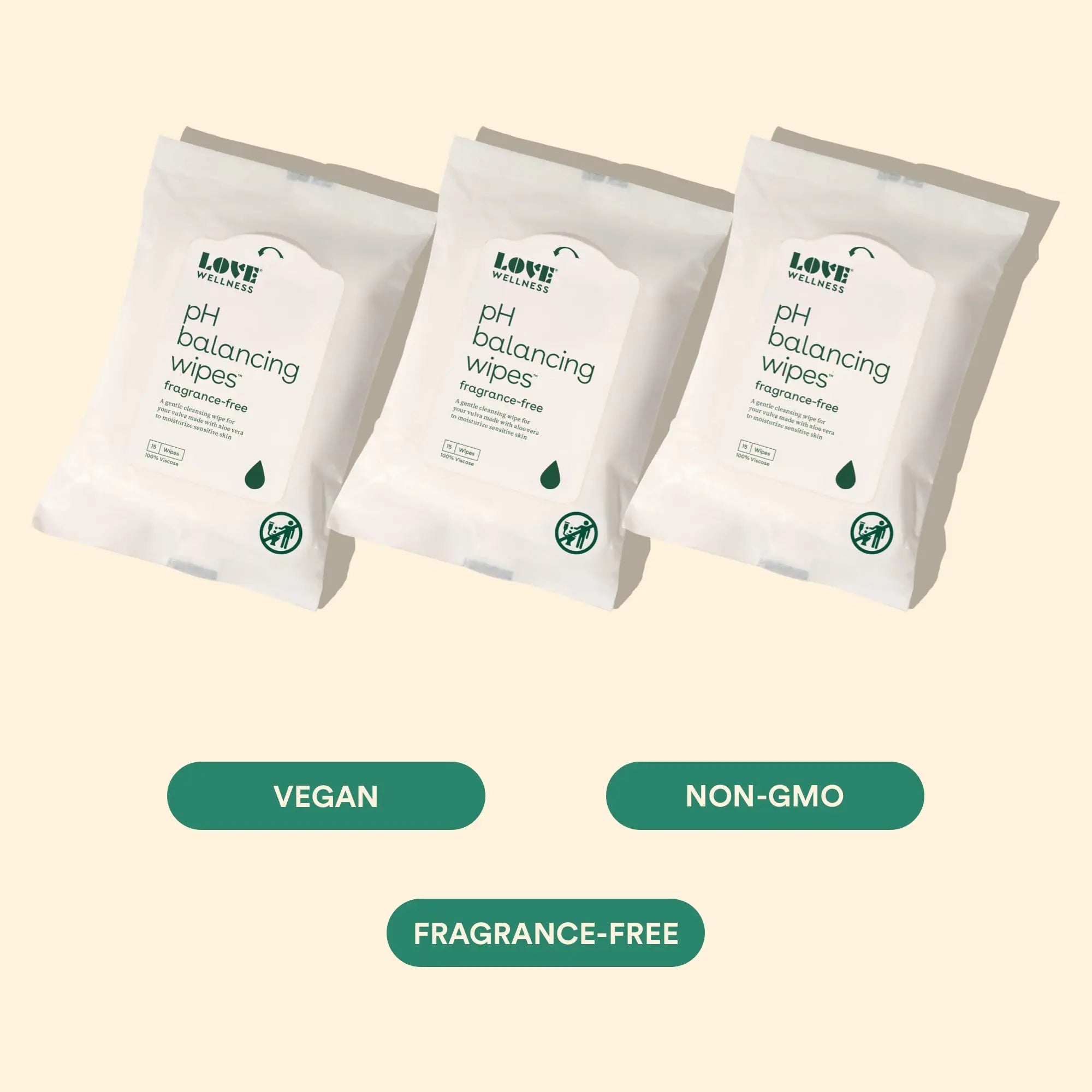 Love Wellness pH Balancing Wipes for Women | Feminine Hygiene for Cleansing with Aloe Vera Love Wellness Au supplements