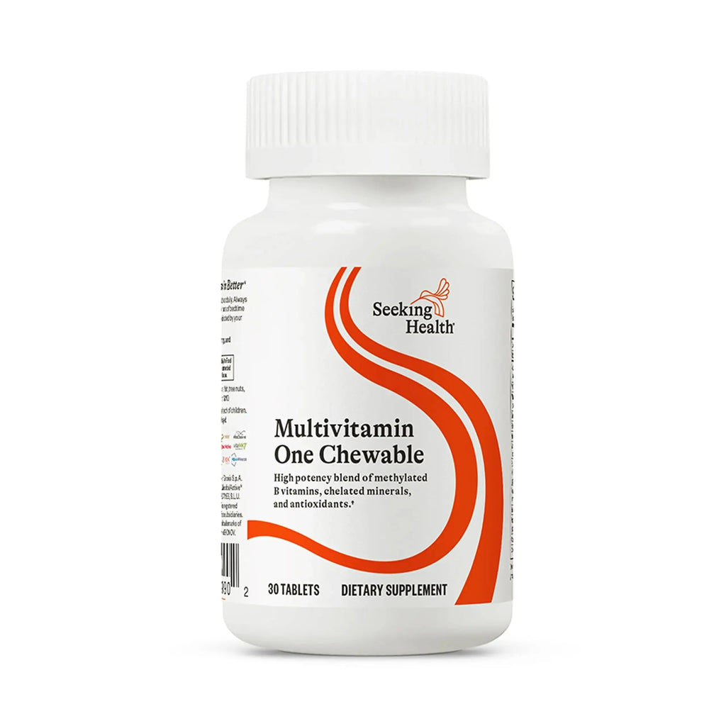 Seeking Health Optimal Multivitamin Chewable - Immune Support Supplement with L-5-MTHF, Vitamin B12 & Vitamin D3 - Multivitamin with Antioxidant Ingredients Seeking Health Au supplements