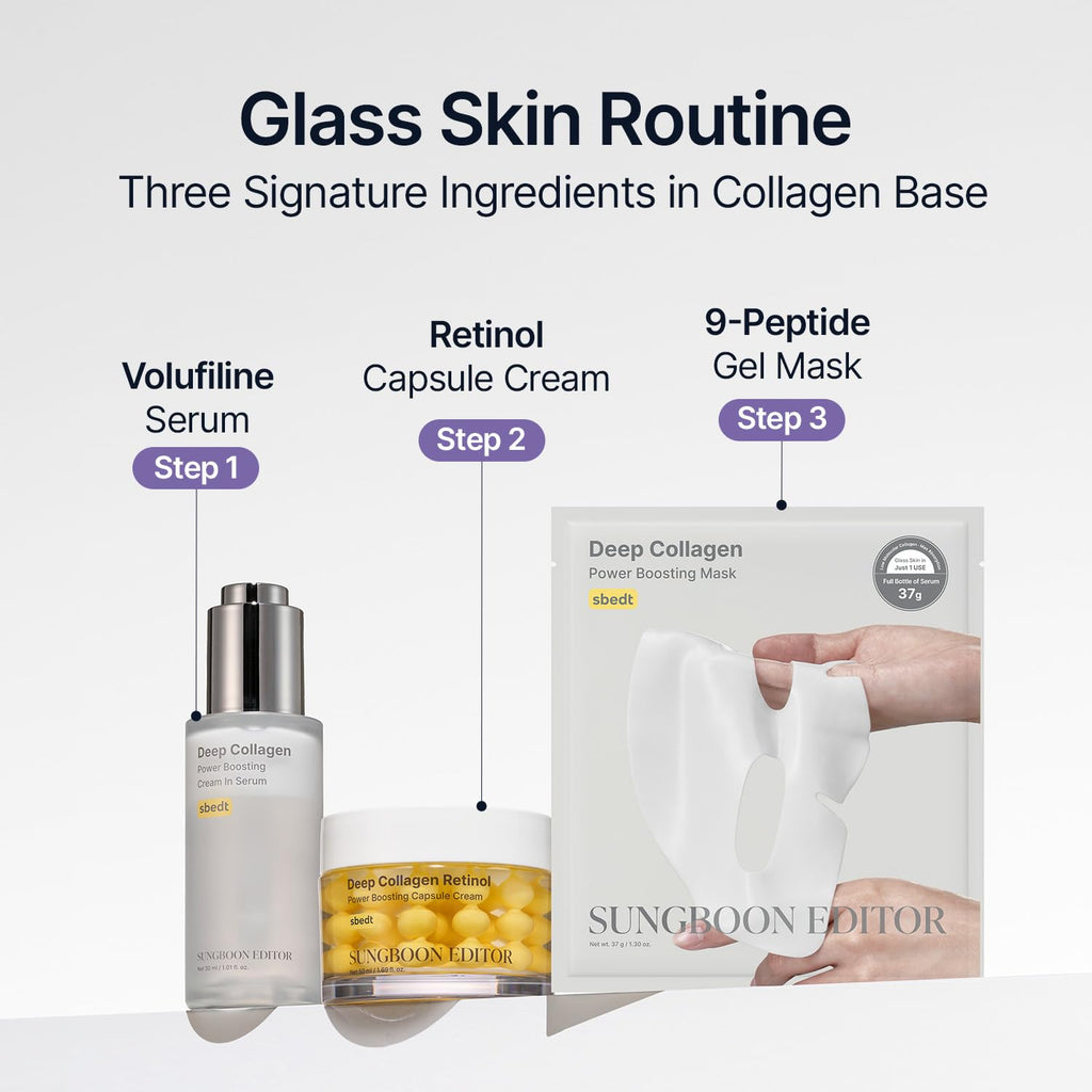 SUNGBOON EDITOR Deep Collagen Serum | 5% Volufiline + 58% Low Molecular Collagen