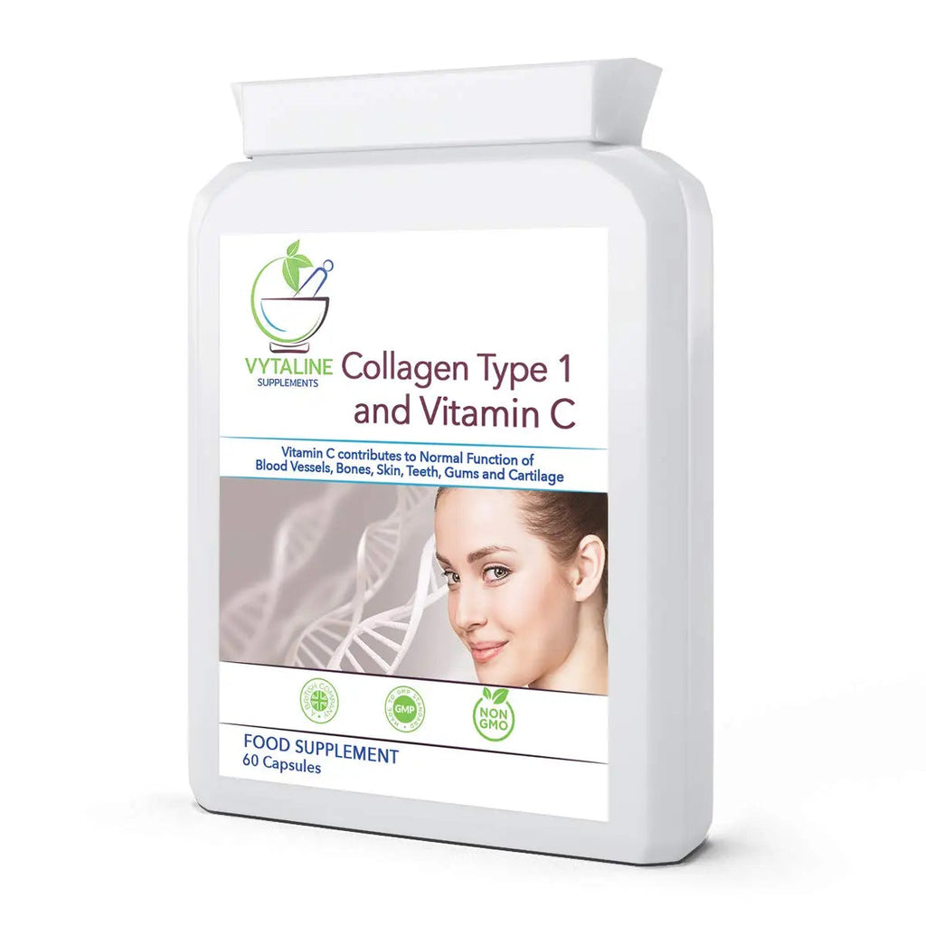 Marine Collagen Supplement for Women with Vitamin C - High Strength 600mg of Pure Hyaluronic VYTALINE Au supplements