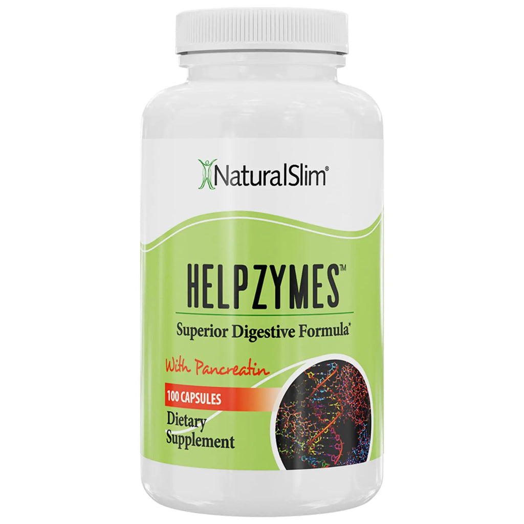 NaturalSlim Helpzymes Digestive Enzymes for Digestion, Bloating, Gas Reli NaturalSlim Au supplements