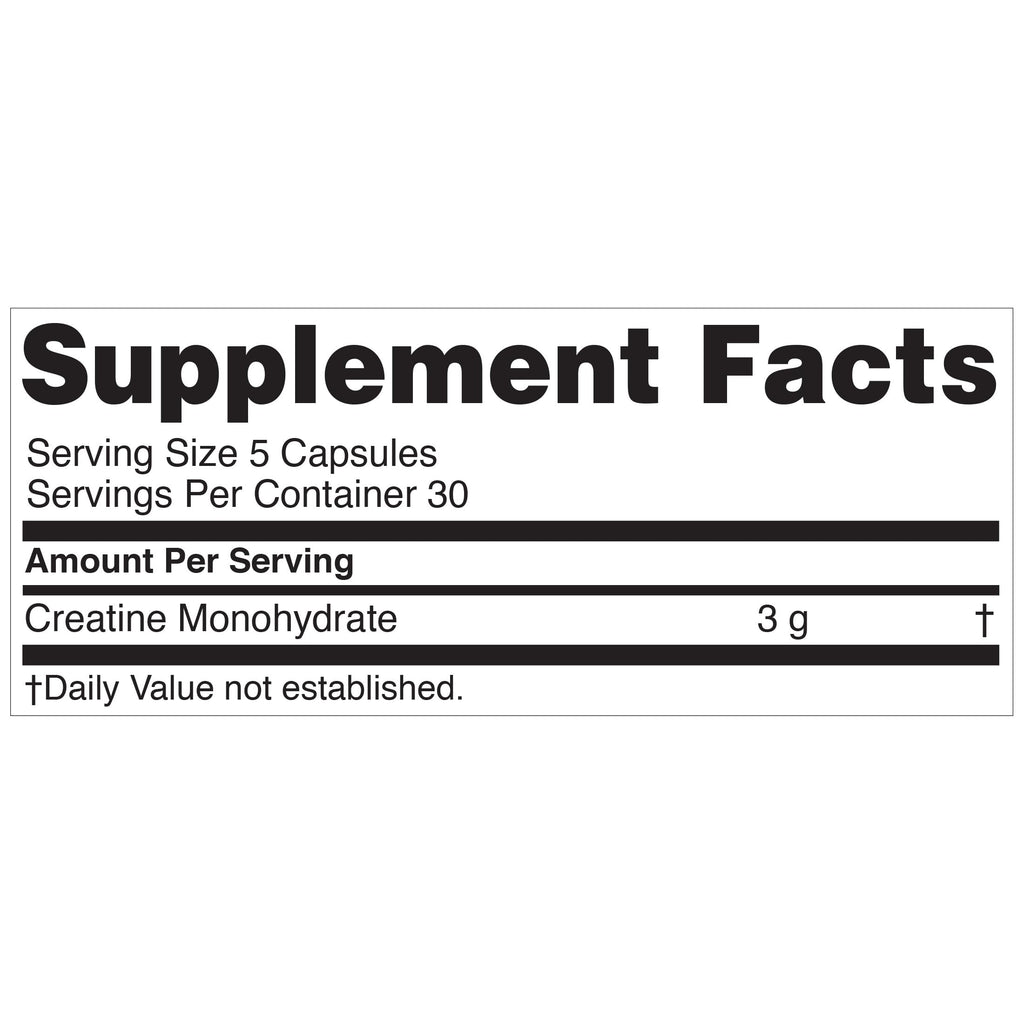 Nugenix Essentials Premium Creatine Monohydrate Pills Supplement, 3000mg, 150 Capsules Nugenix Au supplements