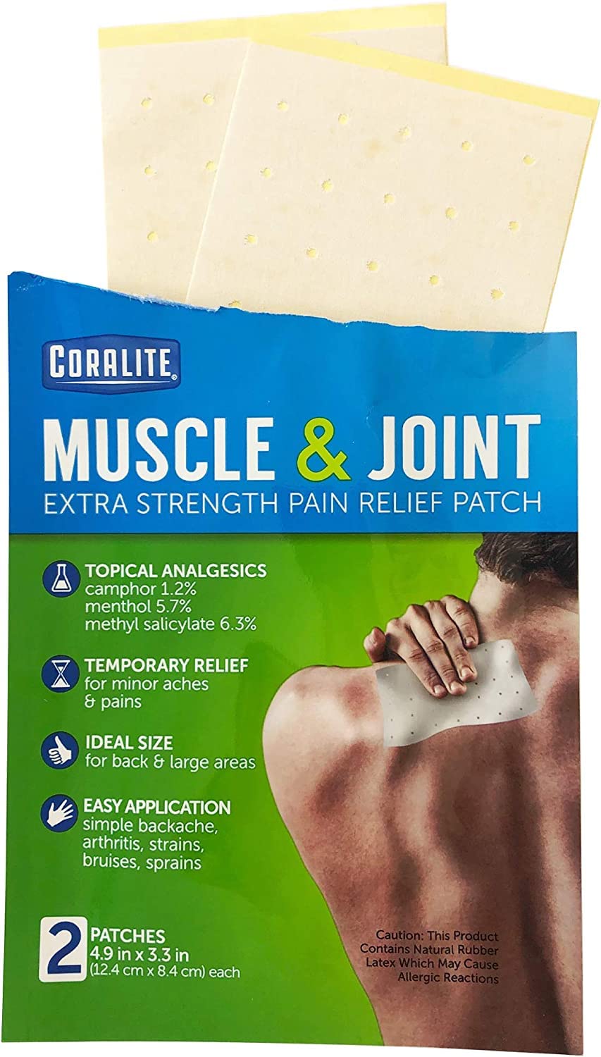 Great Lakes Wholesale 8070790155 2Ct Heat Pain Patch Health Products Coralite Au supplements