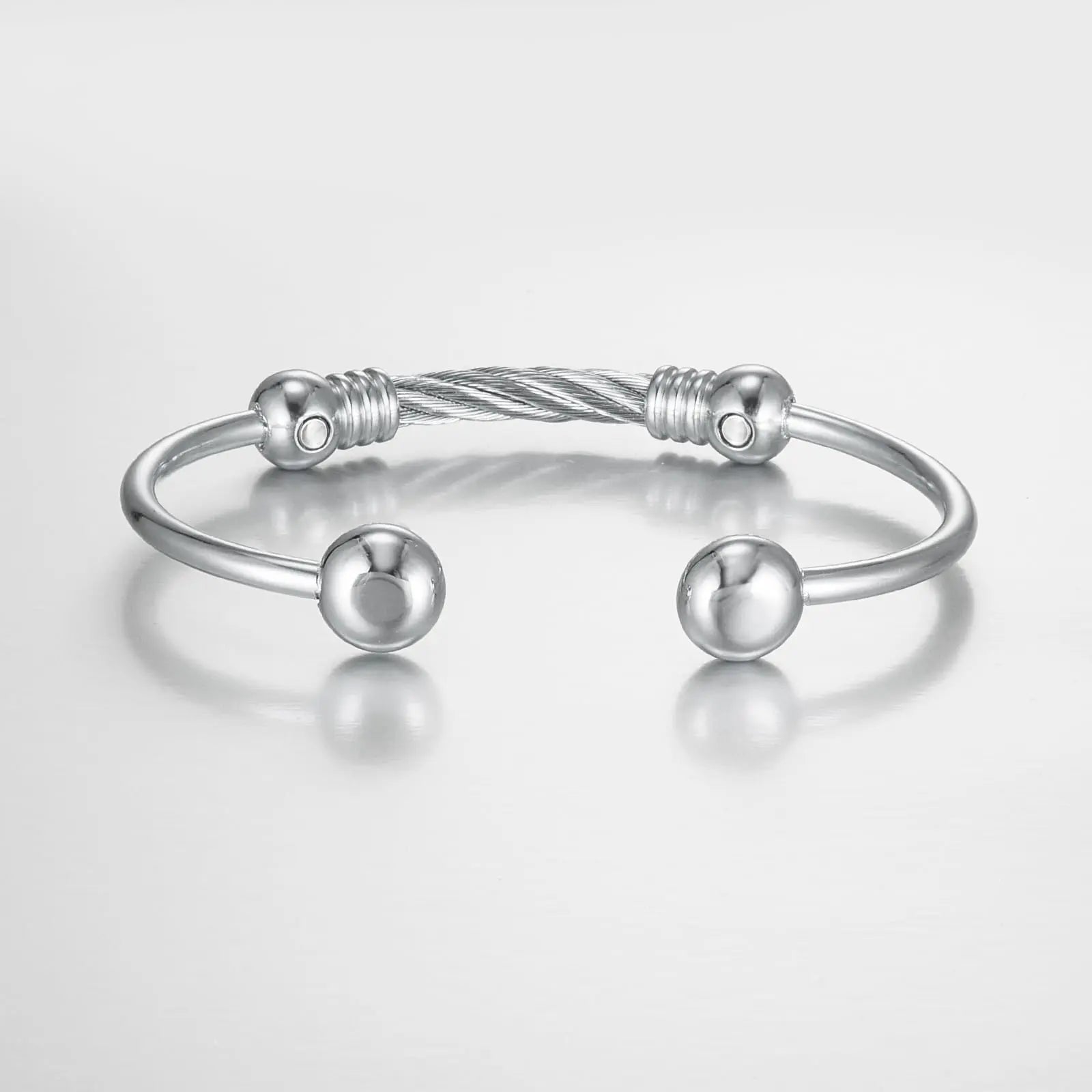 EnerMagiX Magnetic Bracelet for Women for Arthritis and Joint,Twisted Cable Stainless Steel Bangle EnerMagiX Au supplements