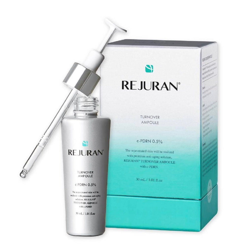 REJURAN® Turnover Ampoule, c-PDRN® – Original Salmon DNA PDRN Face Serum for Rejuvenation, Firming, Hydration & Youthful Glow