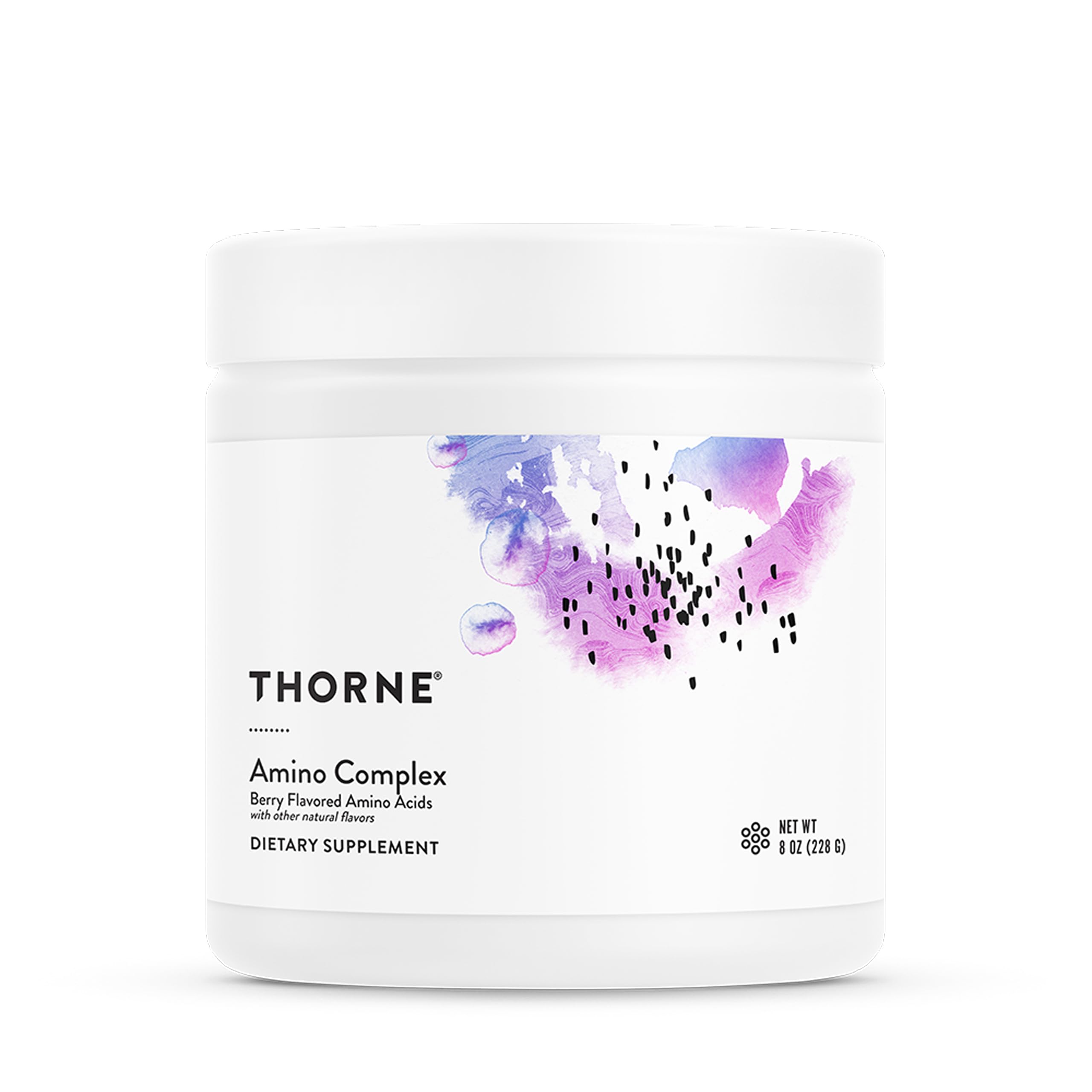 THORNE - Amino Complex - Clinically-Validated EAA and BCAA Powder for Pre or Post-Workout - Promotes Lean Muscle Mass & Exercise Recovery - Berry - NSF Certified for Sport