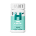 Habit PMS Support Supplement for Women (60 Capsules) - Supports Premenstrual Symptoms & Stress, Hormone Balance, Mood, B Vitamins, Vitamin D, Chasteberry, Ashwagandha, Gluten-Free, Non-GMO (1 Pack) H' Habit Au supplements