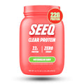SEEQ Clear Protein Powder - Watermelon Wave - 22 Servings - 22g Clear Whey Protein Isolate - Zero Sugar - 0g Lactose - Allergen Friendly - GLP1 Support - Bone Health