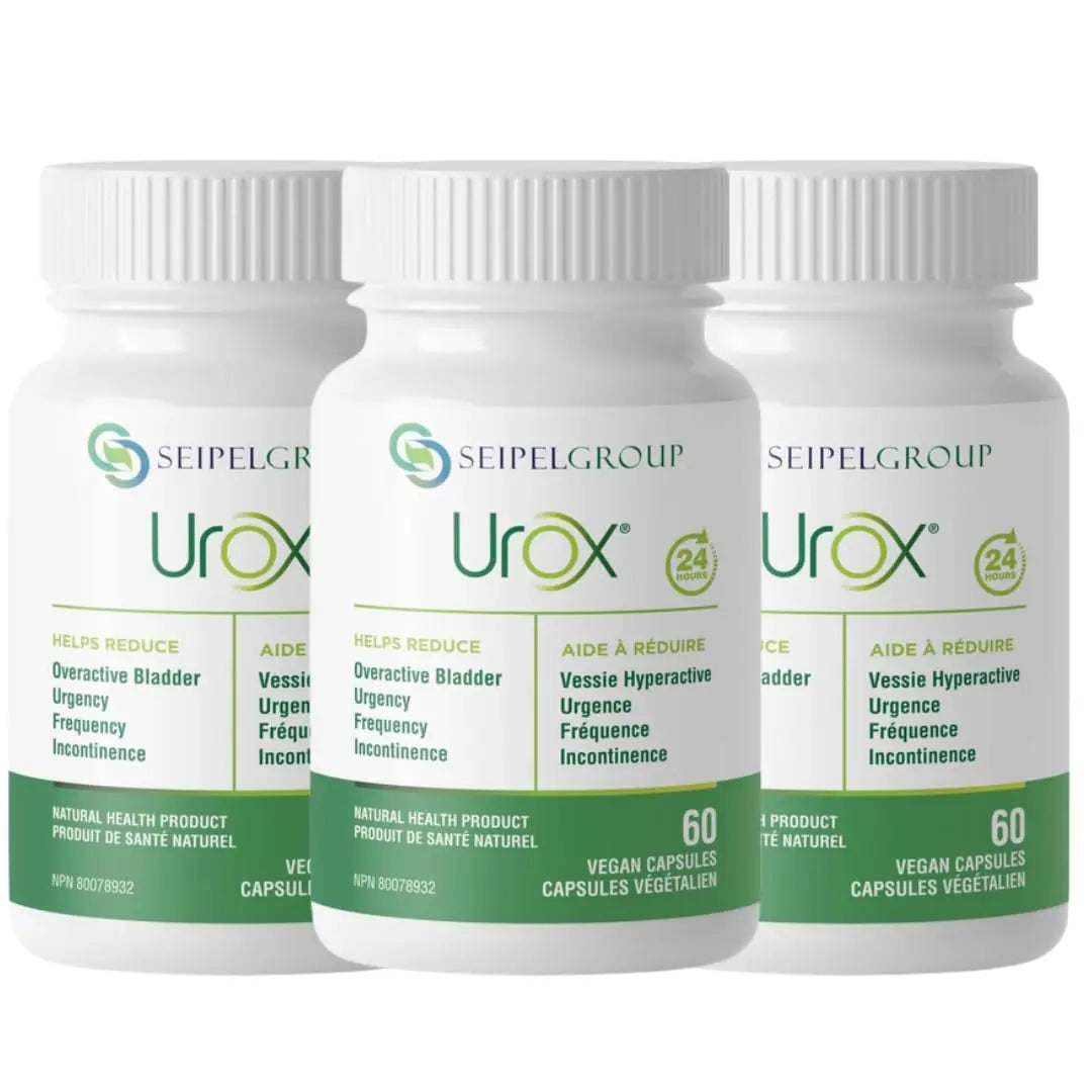 UROX Bladder Control, Safe and Effective Bladder Support Supplement for Men & Women, Helps Reduce Urinary Leakage, Frequency, Urgency, 180 Vegetarian Capsules UROX Au supplements