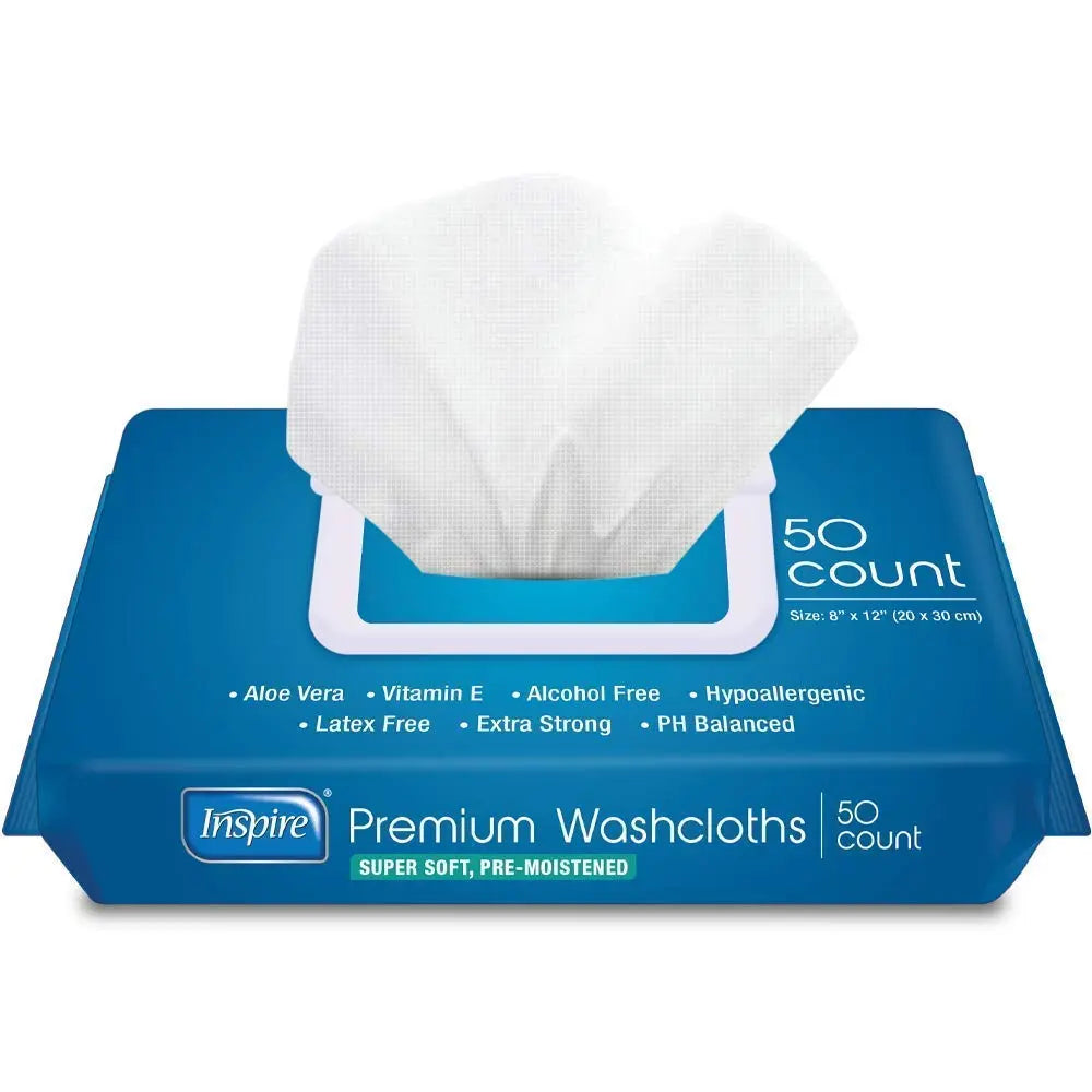 Inspire Adult Wet Wipes, Adult Wash Cloths, Adult Wipes for Incontinence Inspire Au supplements