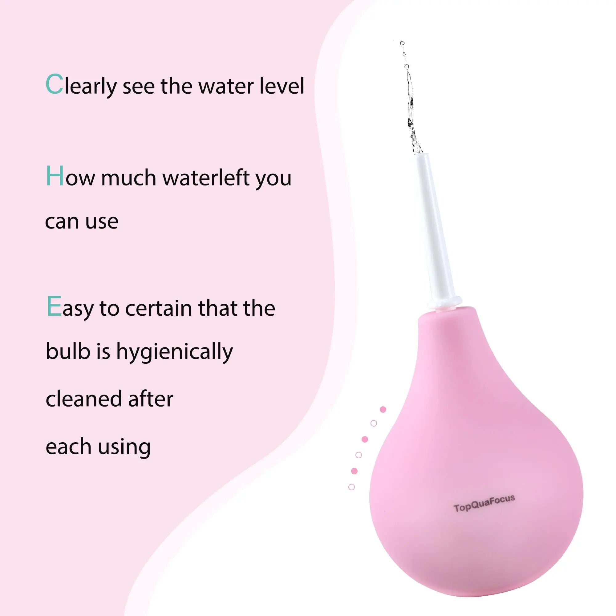 TopQuaFocus 8oz Enema Bulb Kit Anal and Vaginal Douche Bulb for Men Flushing System Enemas Silicone TopQuaFocus Au supplements