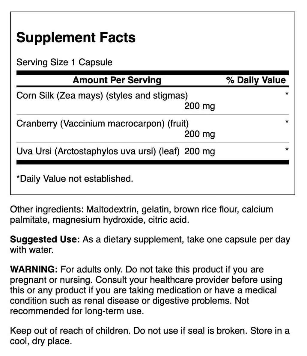 Swanson Full Spectrum Herbal Urinary Care 60 Capsules Swanson Au supplements