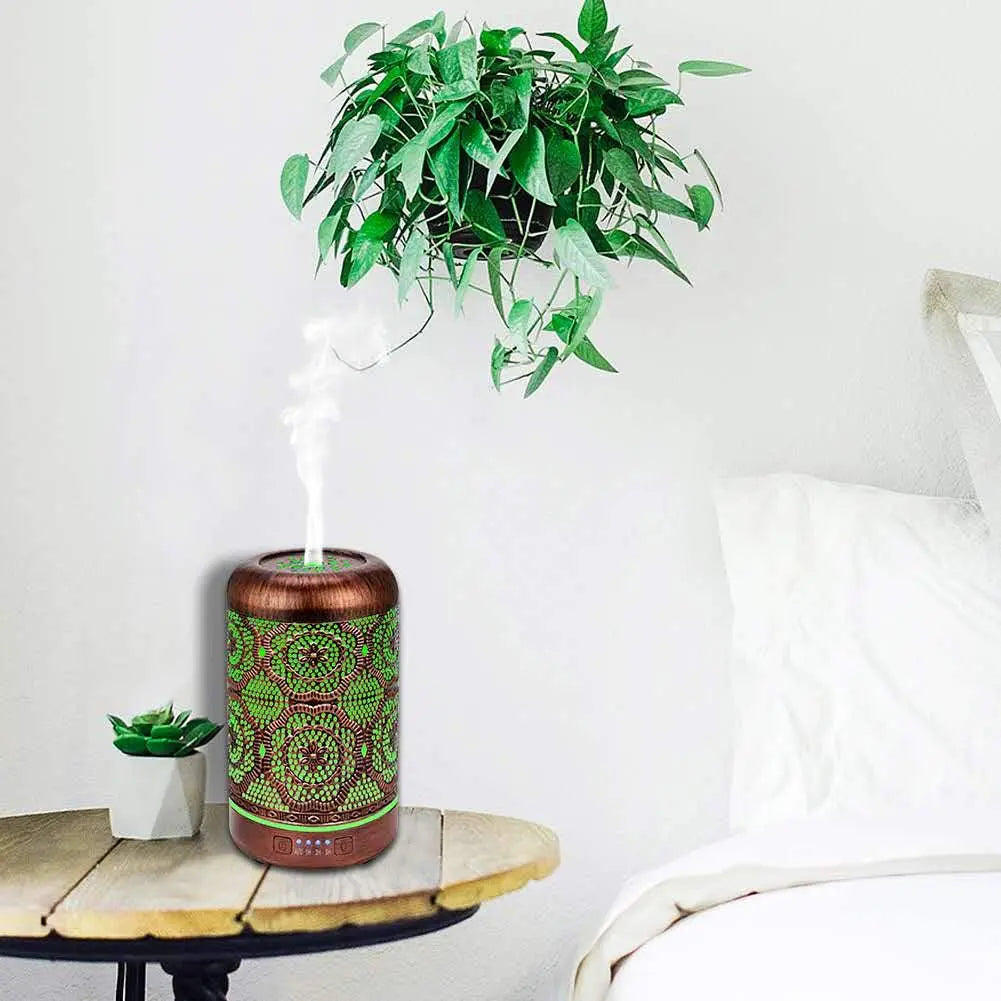 Essential Oil Diffuser, Upgraded Metal Diffusers with Lavender Lemon Essential Oils, 250ml BAIESHIJI Au supplements