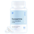 Bettervits Glucosamine Complex with MSM Сhondroitin | Joint Supplements for Women and Men with Vitamin C | Arthritis Support Supplement for Mobility & Flexibility - 90 Capsules Bettervits Au supplements
