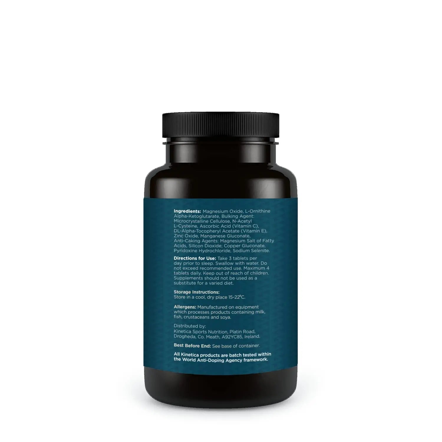 Kinetica Zinc Mg, 90 Capsules, 420 mg Magnesium, 16.5 mg Zinc Vitamins per Serve, 30 Servings. Sleep aid Kinetica Au supplements