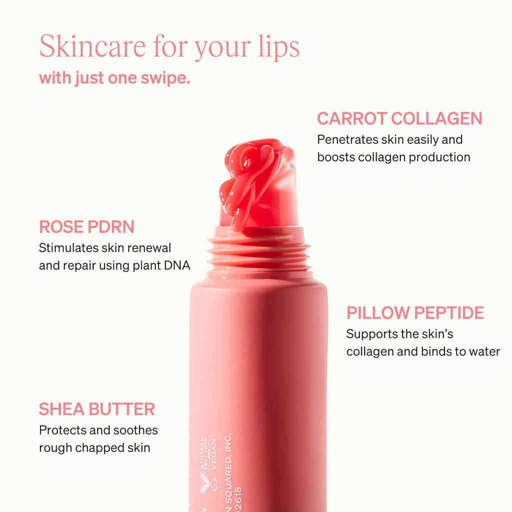 KNEMO LipLock Jelly Serum for Dry Lips, Long-Lasting, Hydrating, Plumping, Glossy Mask