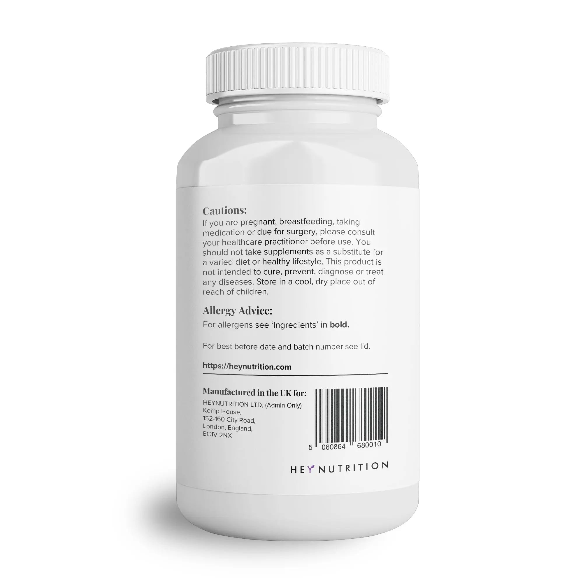 Hey Nutrition Collagen Complex Hyaluronic Acid & Sea Kelp Vitamin E, C, Biotin - Healthy Nails, Skin, Hair Hey Nutrition Au supplements
