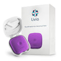 Livia Menstrual Pain Relief Device, Purple – Off-Switch for Period Pain – Portable & Discreet – Rechargeable, Up to 8 Hours Battery – Complete Kit with Stick-On Pads – The Go-to Travel Partner Livia Au supplements