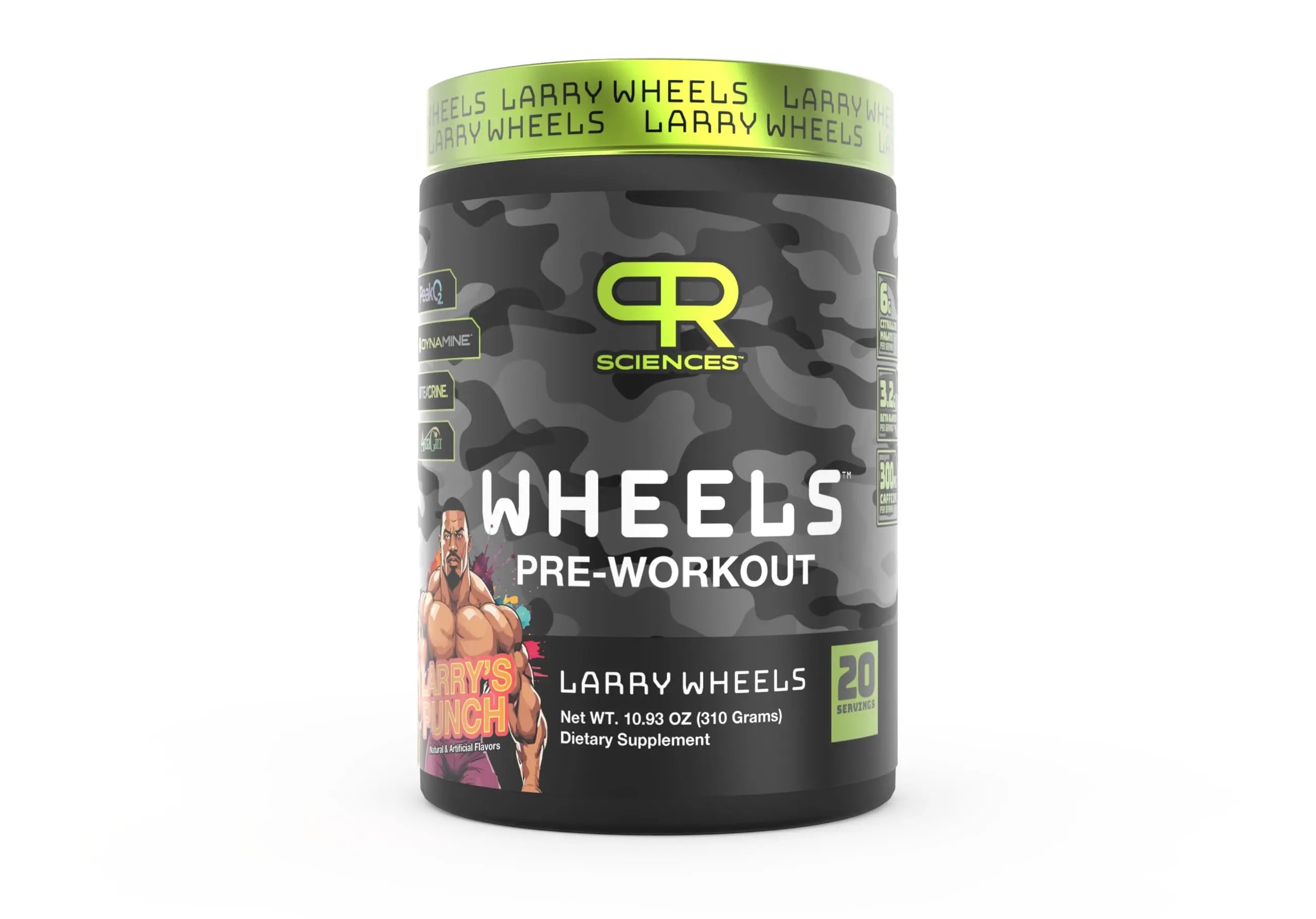 Larry Wheels' Pre Workout - Energy Drink Powder - Pre Workout Powder for Men & Women PR Sciences Au supplements