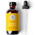Lemon Essential Oil, 4 fl oz - 100% Pure & Undiluted Lemon Oil for Diffuser and DIY - Natural Deodorizer Pure Body Naturals Au supplements