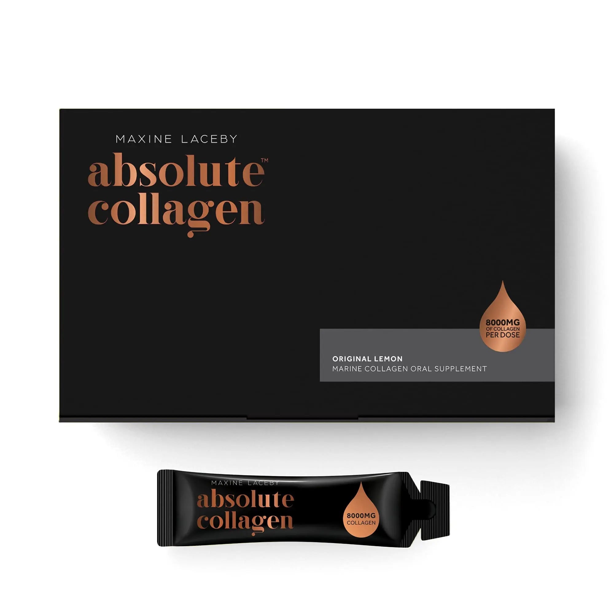 Absolute Collagen Marine Liquid Collagen Supplement for Men - Higher Absorption Than Tablets - 14 x 8000 mg Absolute Collagen Au supplements