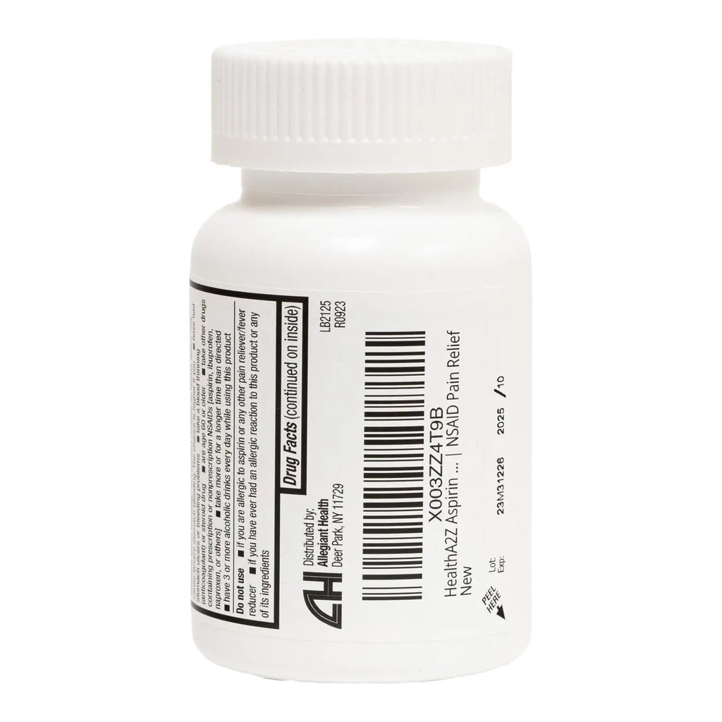 HealthA2Z® Aspirin 325mg | Uncoated Tablets |Original Strength | Pain Reliver |Fever Reducer | Compare to Bayer® Active Ingredients… (120 Counts) HealthA2Z Au supplements
