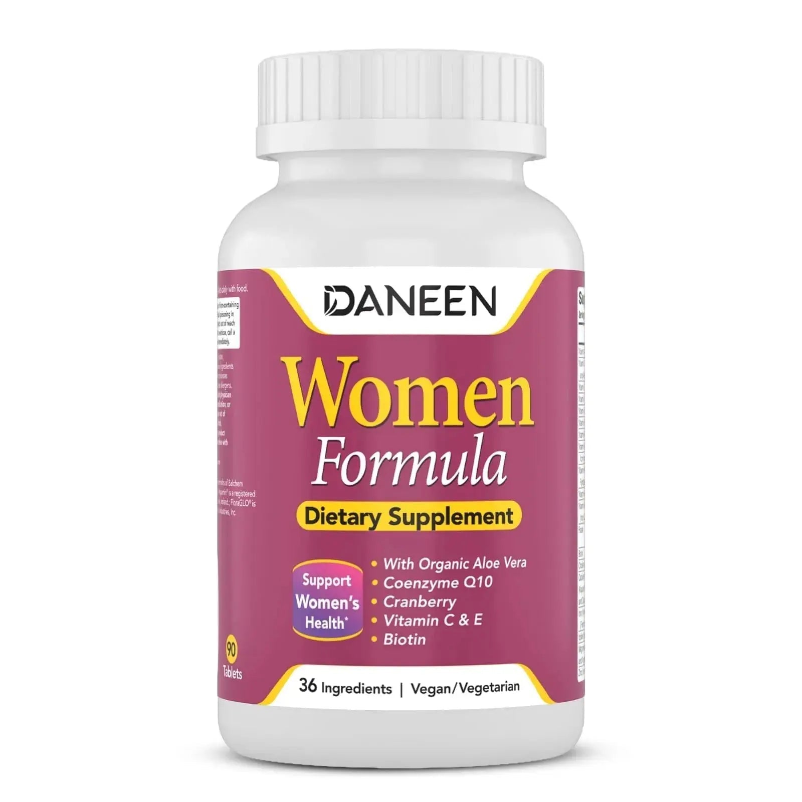 DANEEN Daily Multivitamin for Women - 36 Essential Ingredients - 90 Tablets - Vitamins for Women Multivitamin DANEEN Au supplements