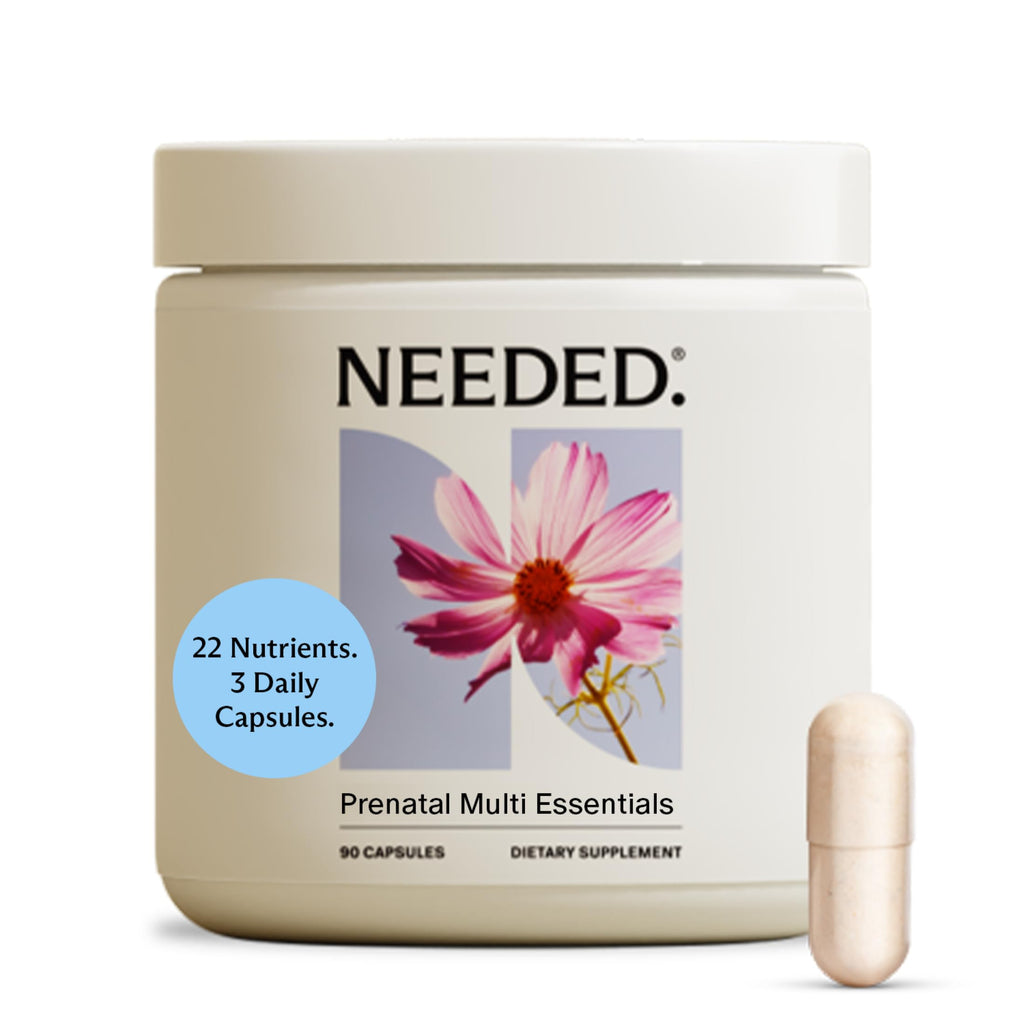 Needed. Multivitamin for Prenatal | Prenatal Multi Essentials Capsule - Pregnancy, Breastfeeding, Postpartum | Expertly-Formulated