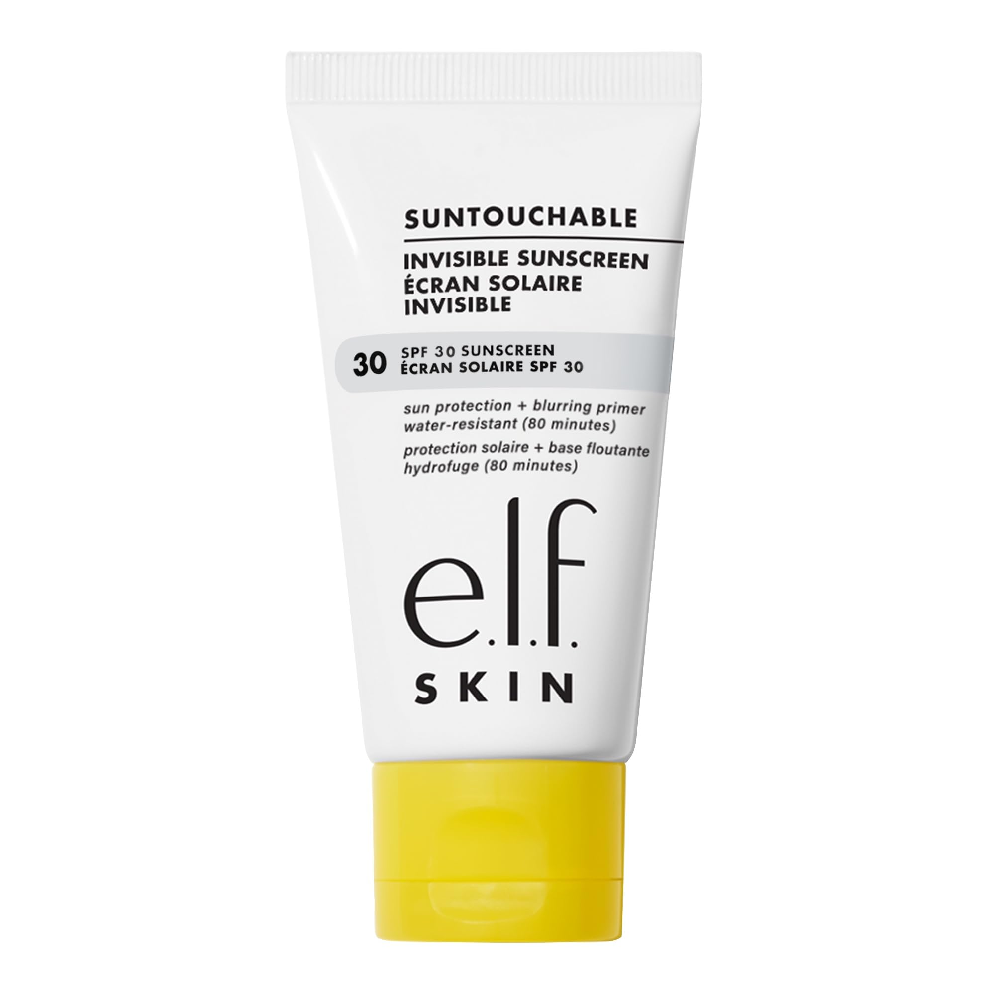 e.l.f. SKIN Suntouchable Invisible SPF 35, Lightweight, Gel-based Sunscreen For A Smooth Complexion, Doubles As A Makeup Primer