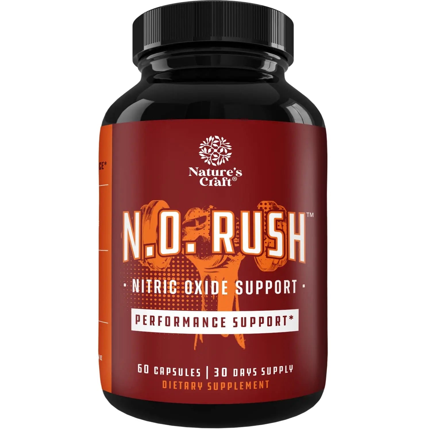 Nitric Oxide Support Pills - Natural Workout Supplement & Exercise Enhancer - Boost Energy Natures Craft Au supplements