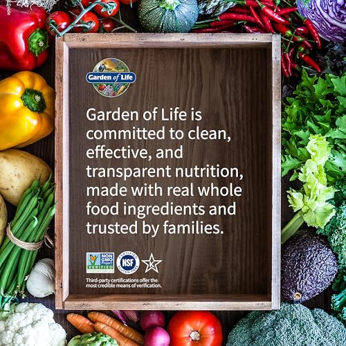 Garden of Life Zinc Supplements 30mg High Potency Raw Zinc and Vitamin C Multimineral Supplement, Vitamin Code Vitamins Trace Minerals & Probiotics