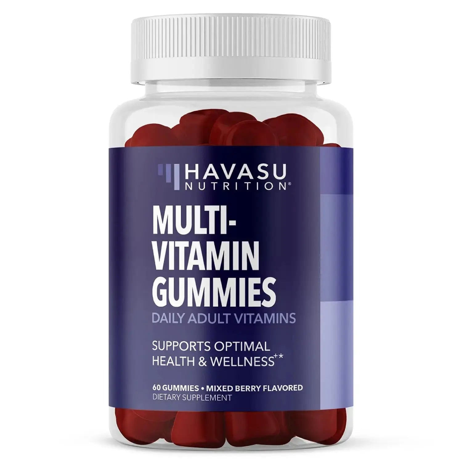 Multivitamin Gummies for Adults - Daily Gummy with Vitamin C, D, and Zinc for Men and Women - 60 Count - GLP-1 Nutritional Support HAVASU NUTRITION Au supplements