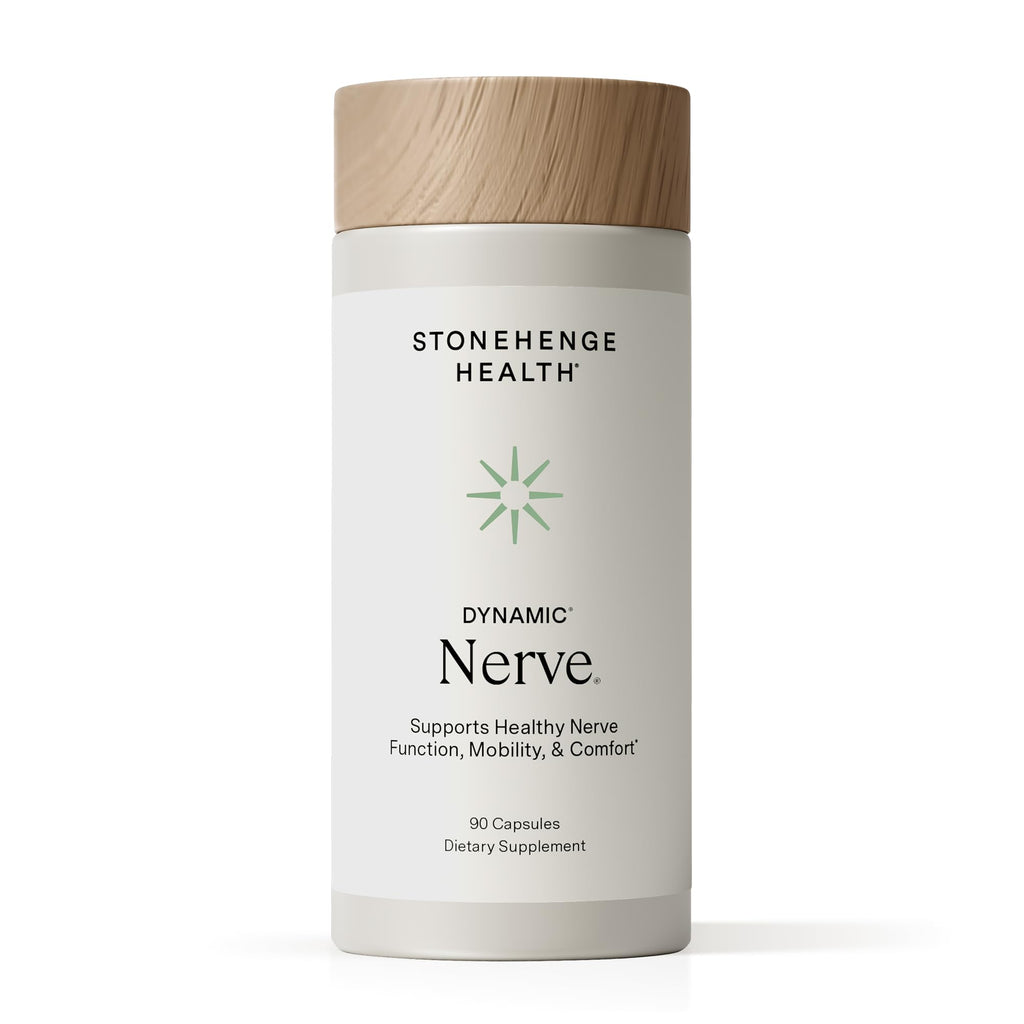 Stonehenge Health Dynamic Nerve Supplement - Supports Nerve Function in Fingers, Toes, Hands, and Feet with Alpha Lipoic Acid ALA, Benfotiamine