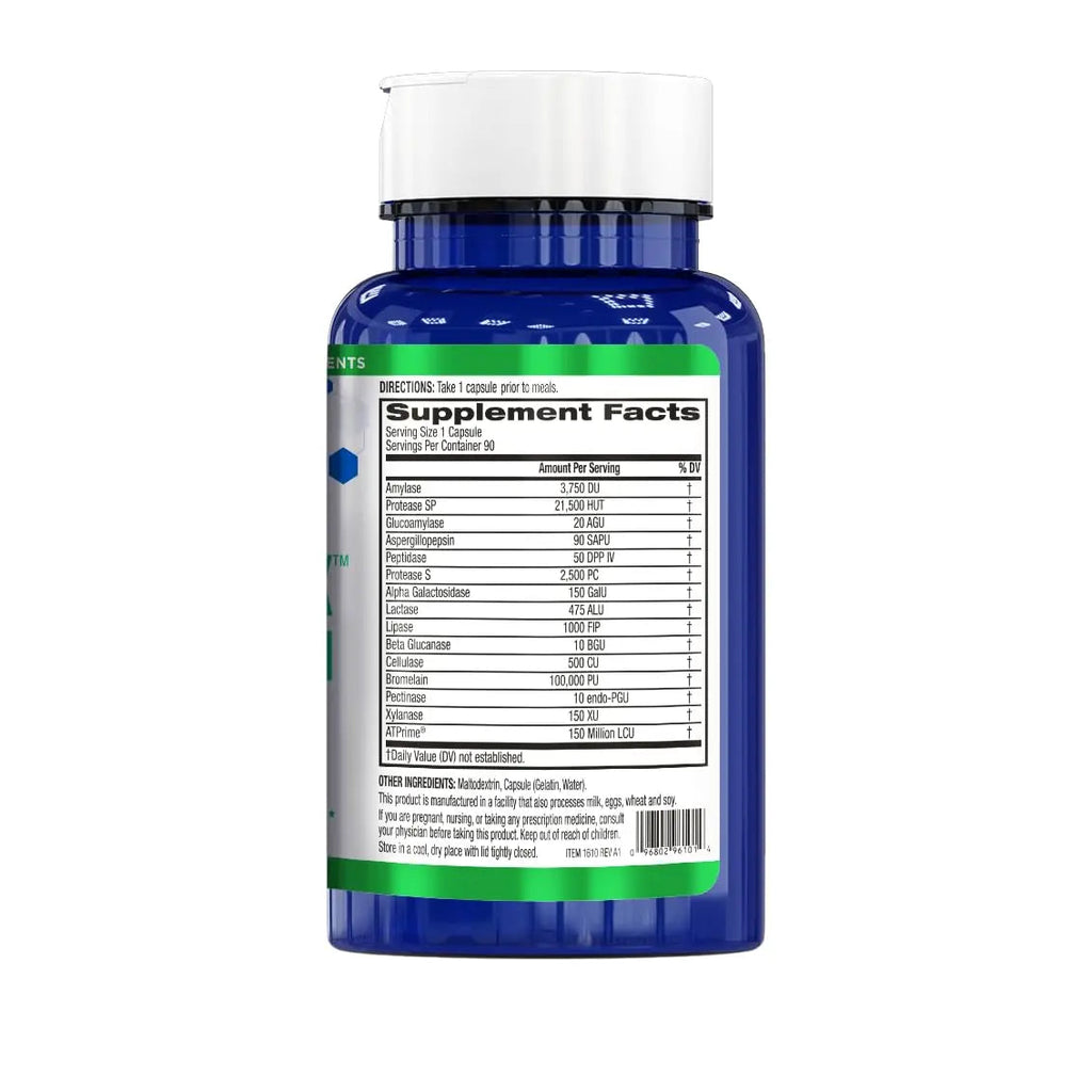 BioTrust AbsorbMax Broad Spectrum Digestive Enzyme Blend, Gluten Free, Non GMO, Digestive Support for Nutrient Digestion, Absorption and Periodic BioTrust Au supplements