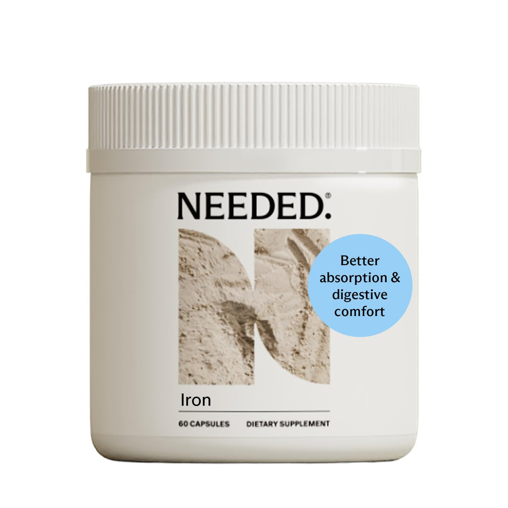 Needed. Prenatal Iron Supplement - Pregnancy, Breastfeeding, Postpartum - Aids Energy, Birth Weight & Baby's Neural Development
