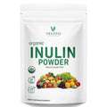 VELOTO Organic Inulin Powder – Prebiotic Fiber Supplement for Smoothies & Drinks, 2.2 lb, Flavorless, Water Soluble, Vegan & Non-GMO