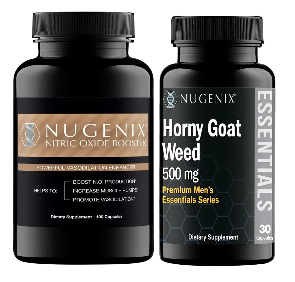 Nugenix Nitric Oxide Booster Horny Goat Weed Supplements Bundle Nugenix Au supplements