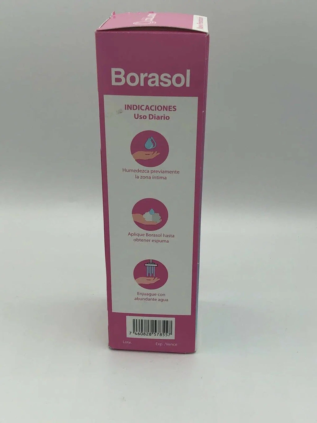 JEANNETTE Borasol Liquid Antiseptic Refreshing Femenine Wash 8 FL. Oz. (240ml) JEANNETTE Au supplements