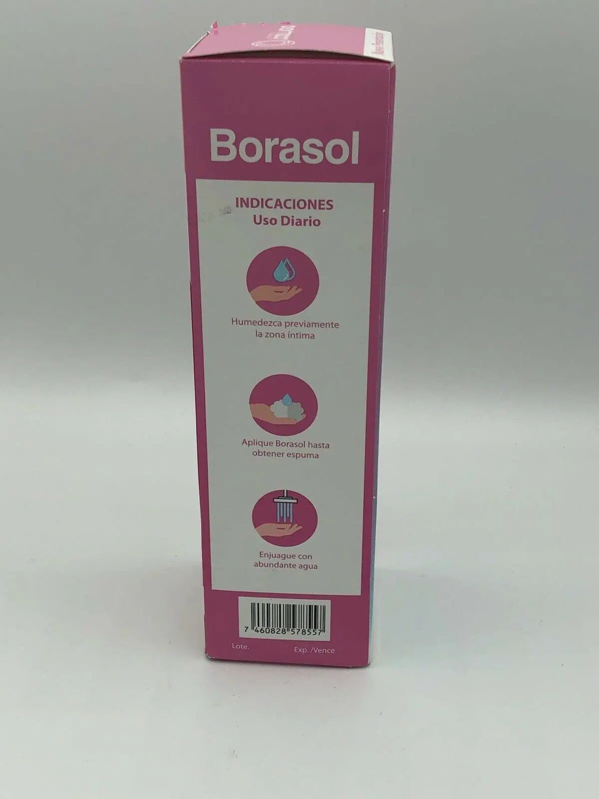 JEANNETTE Borasol Liquid Antiseptic Refreshing Femenine Wash 8 FL. Oz. (240ml) JEANNETTE Au supplements