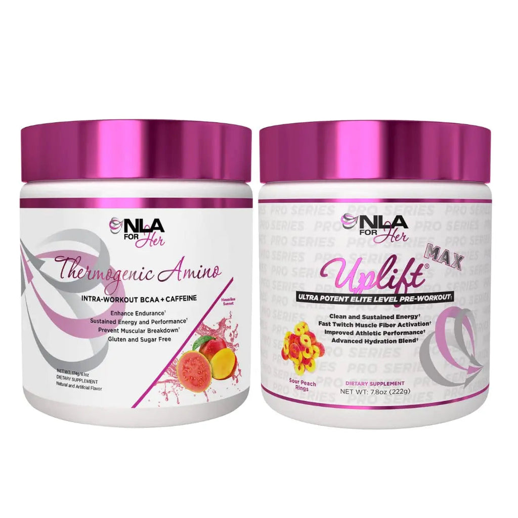 NLA for Her Pre/Intra Workout Stack (Includes Her Thermogenic Amino Hawaiian Sunset NLA for Her Au supplements