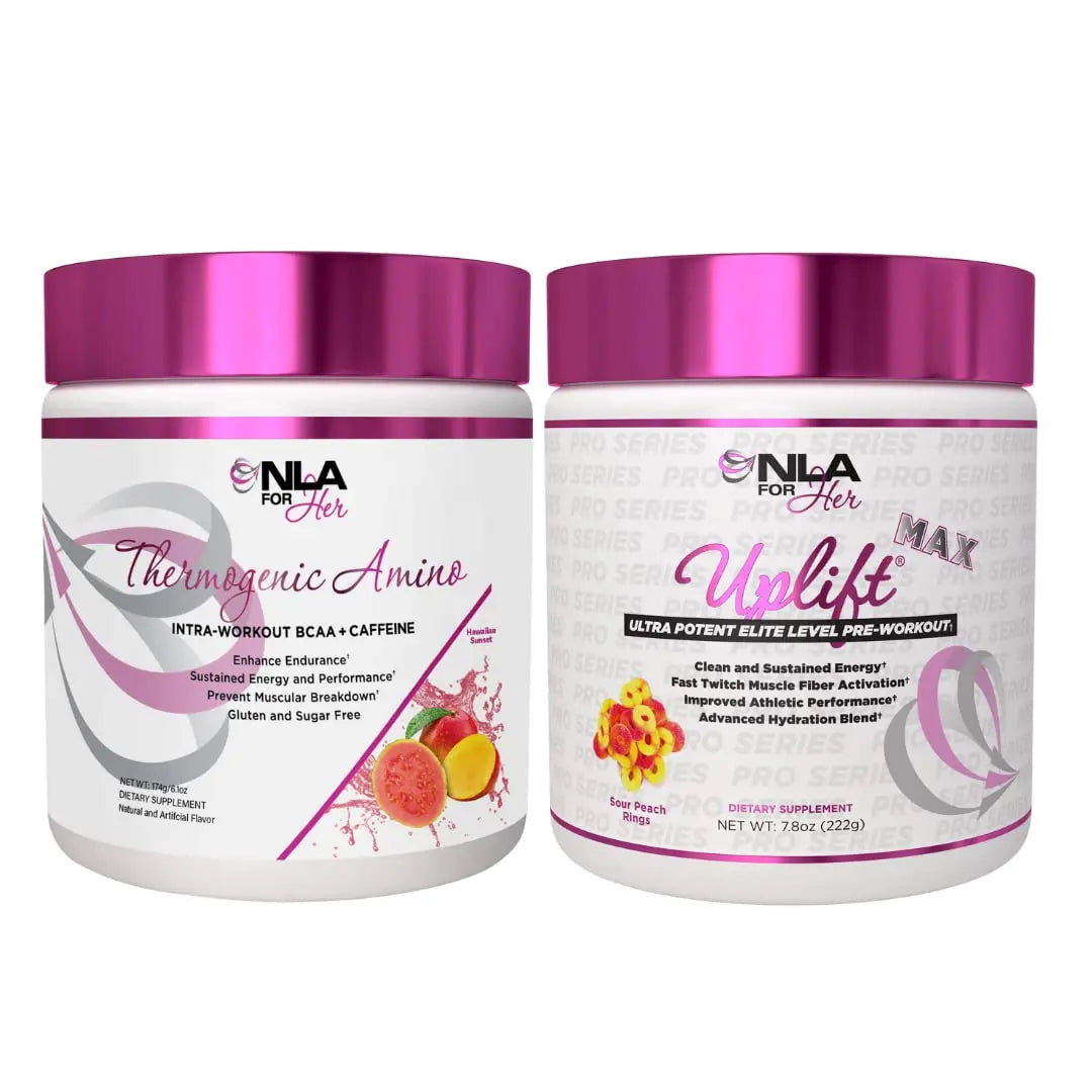 NLA for Her Pre/Intra Workout Stack (Includes Her Thermogenic Amino Hawaiian Sunset NLA for Her Au supplements