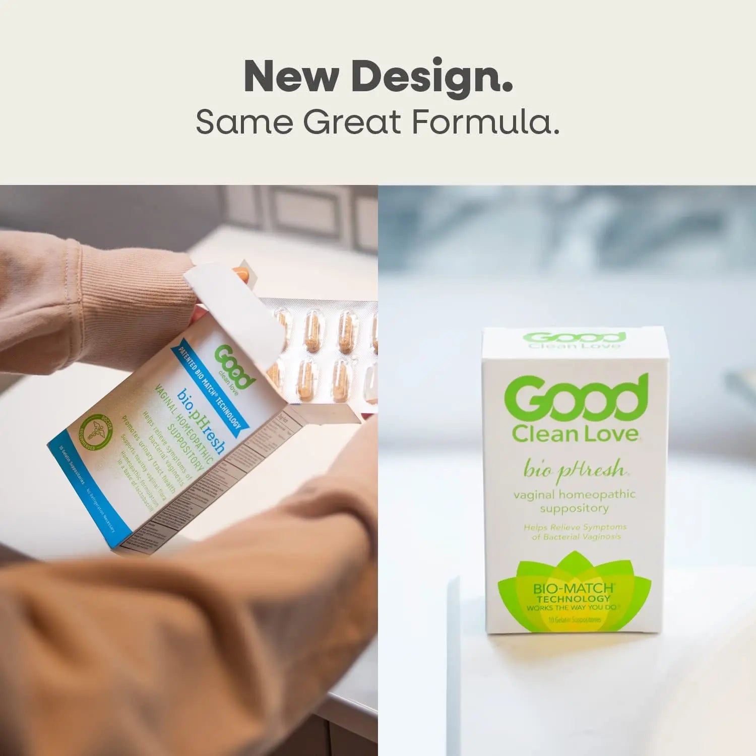 Good Clean Love BiopHresh Vaginal Homeopathic Suppository, Bacterial Vaginosis Treatment for Women Good Clean Love Au supplements
