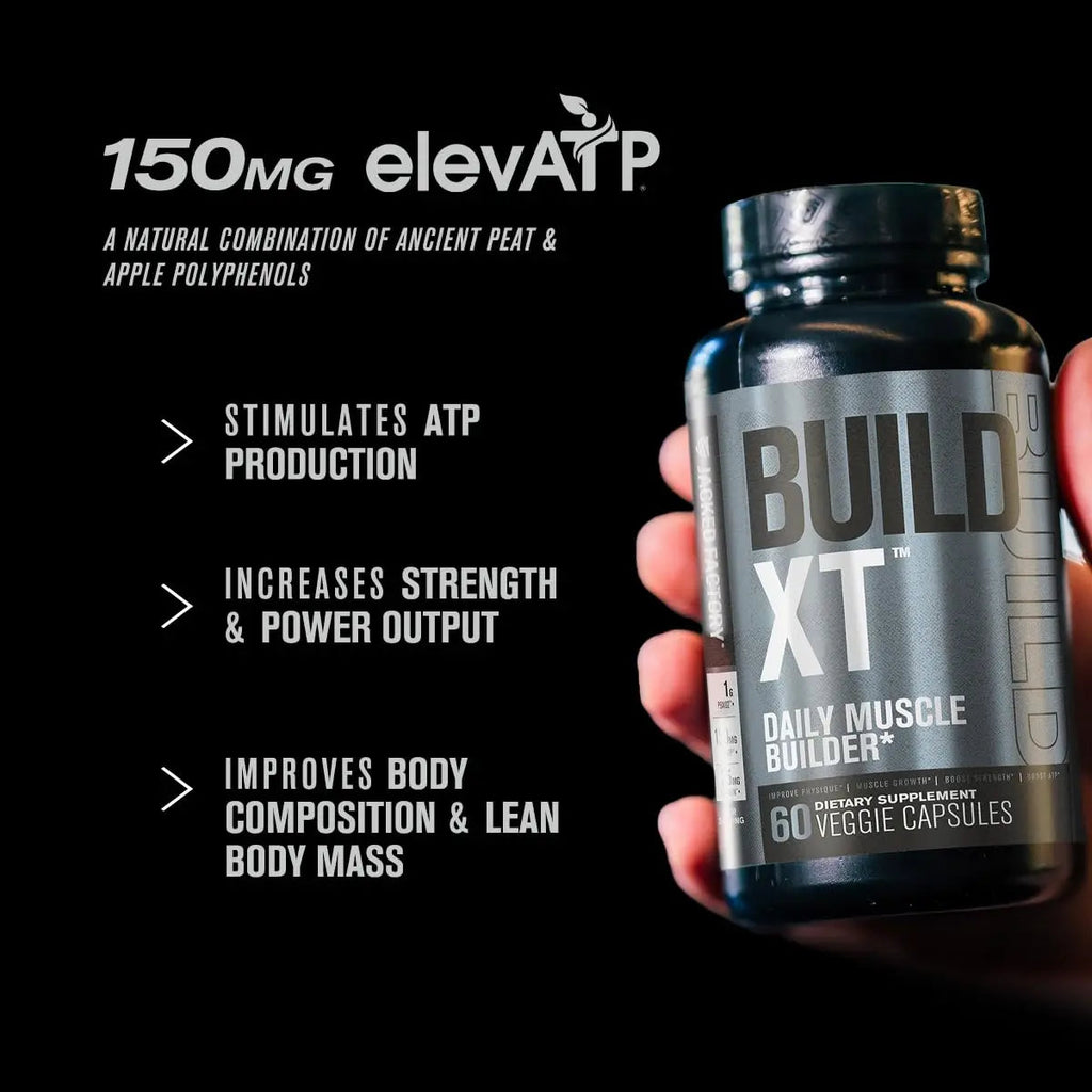 Jacked Factory Muscle Builder Supplement Stack - Build-XT Muscle Builder & N.O. XT Nitric Jacked Factory Au supplements
