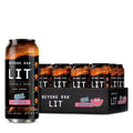 BEYOND RAW LIT On The Go | Ready to Drink Cans | Contains Caffeine, L-Citrulline, Beta-Alanine, and Nitric Oxide | Jolly Rancher Watermelon | 12 Count BEYOND RAW Au supplements