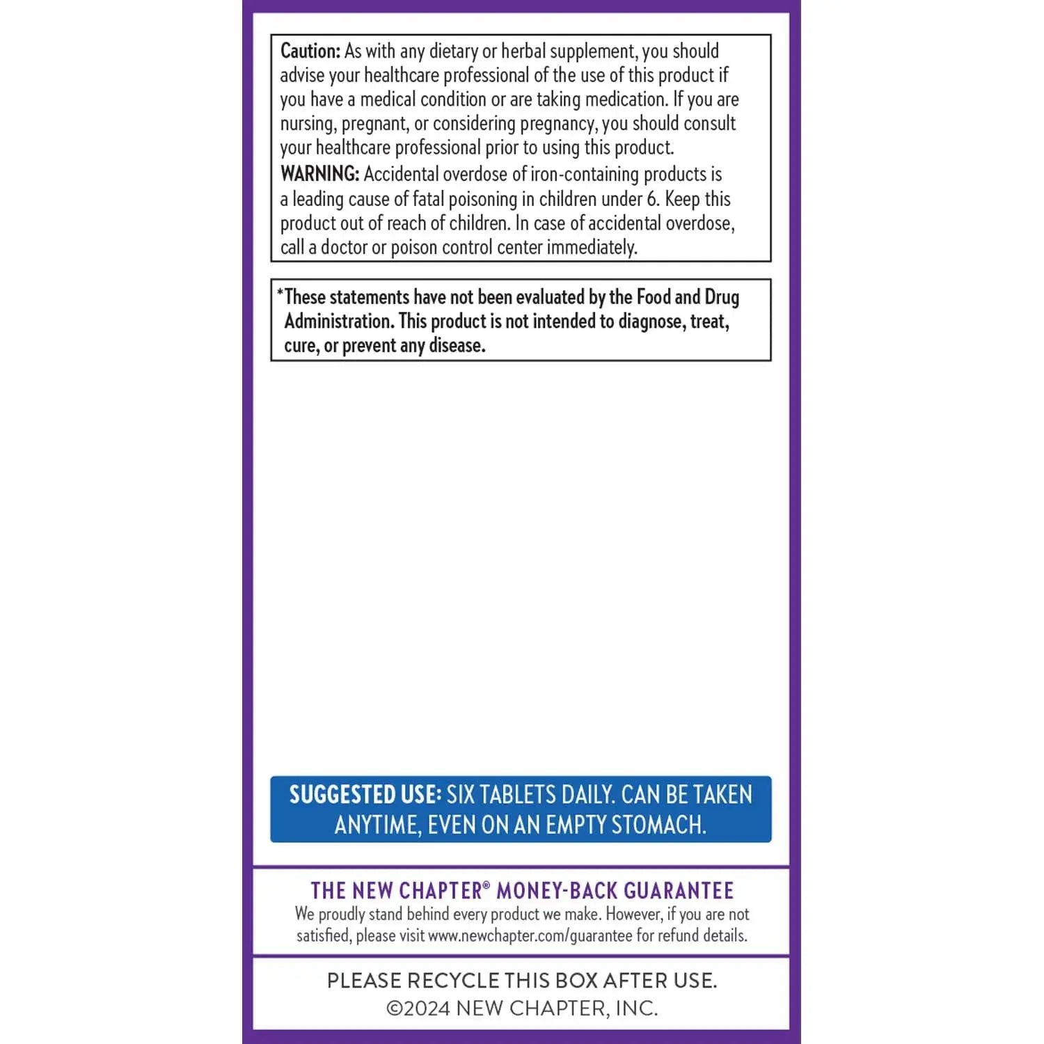 New Chapter Tiny Tabs Multivitamin with 20+ Nutrients for Immune, Cellular Energy & Stress Support, Including Vitamin D3 + B Vitamins, 192 Count New Chapter Au supplements
