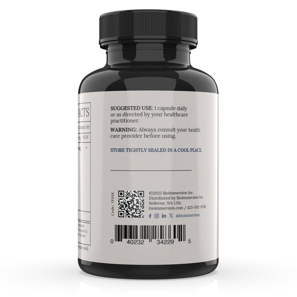 BioImmersion Supernatant Synbiotic - Prebiotic Probiotic Postbiotic - Eases Digestive Discomfort, Gut Imbalance & Yeast Overgrowth - Immune & Microbiome Support