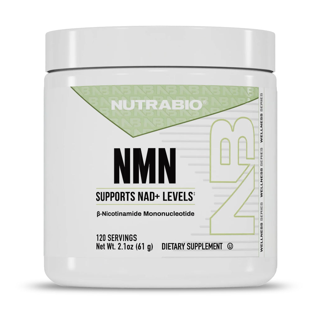NutraBio NMN - NAD Supplement, Longevity Support, Boost NAD Levels, Increase Cellular Energy, Brain Health, Healthy Aging- 120 Servings NutraBio Au supplements