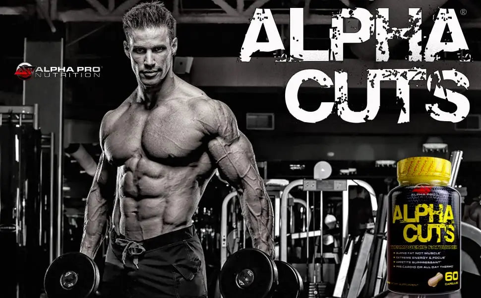 ALPHA CUTS Capsules Fat Burner Thermogenic Men Women Pre Cardio Workout Weight Loss ALPHA CUTS Au supplements
